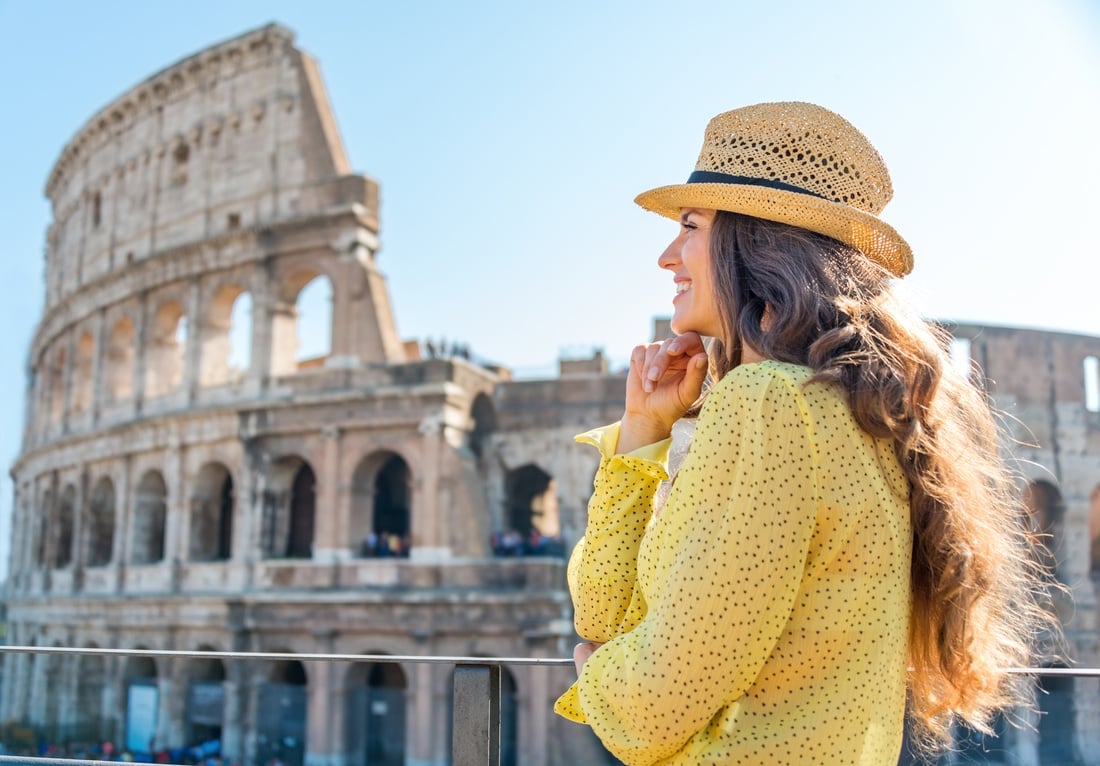 Woman in Rome